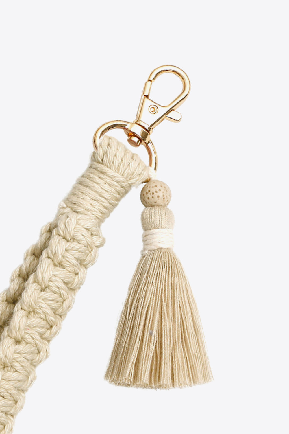 Wristlet Keychain with Tassel