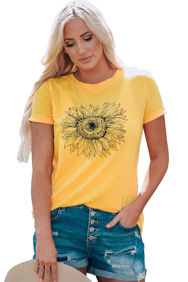 Sunflower Base Short Sleeve T-Shirt